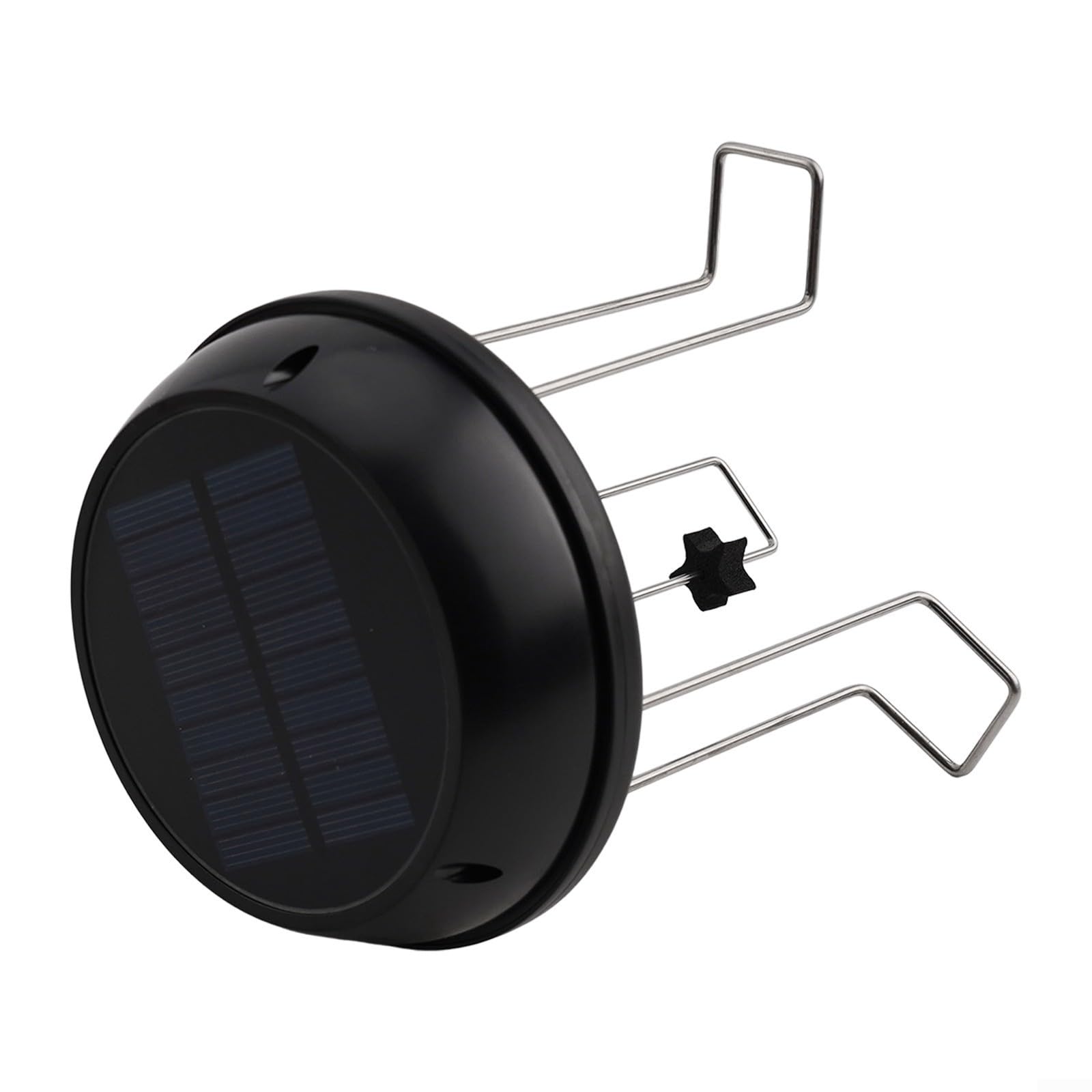 Solarny mikser wody do kąpieli dla ptaków, czarny, 6,4 x 11,5 cm