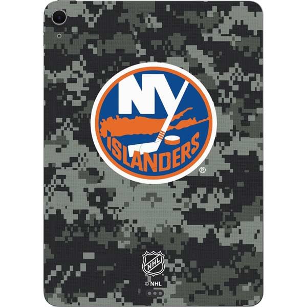 Skinit Decal Tablet Skin Compatible with iPad Air 11in (2024-2025) - Officially Licensed NHL New York Islanders Camo Design