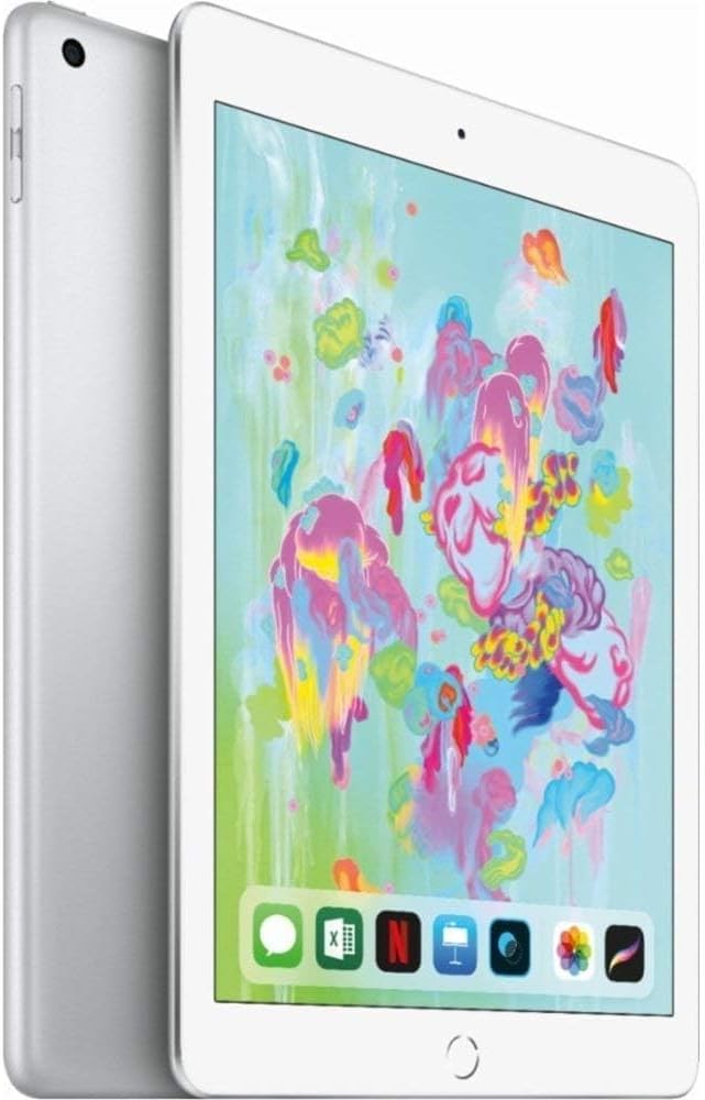 2018 Apple iPad (9.7-inch, Wi-Fi, 128GB) – Silver (Renewed) 2018 Apple iPad (9.7-inch, Wi-Fi, 128GB) – Silver (Renewed)