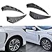KACEPAR Universal Car Side Door Fender Vent Air Wing Cover Trim, Carbon Fiber