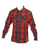 BILLABONG Hombre Camisa Antonio LS Rojo Rouge VERITABLE Talla:Small