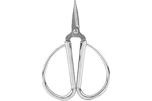 Professional Hedge Shears Heavy Duty Stainless Steel Flower Garden Shears, Razor Blades...