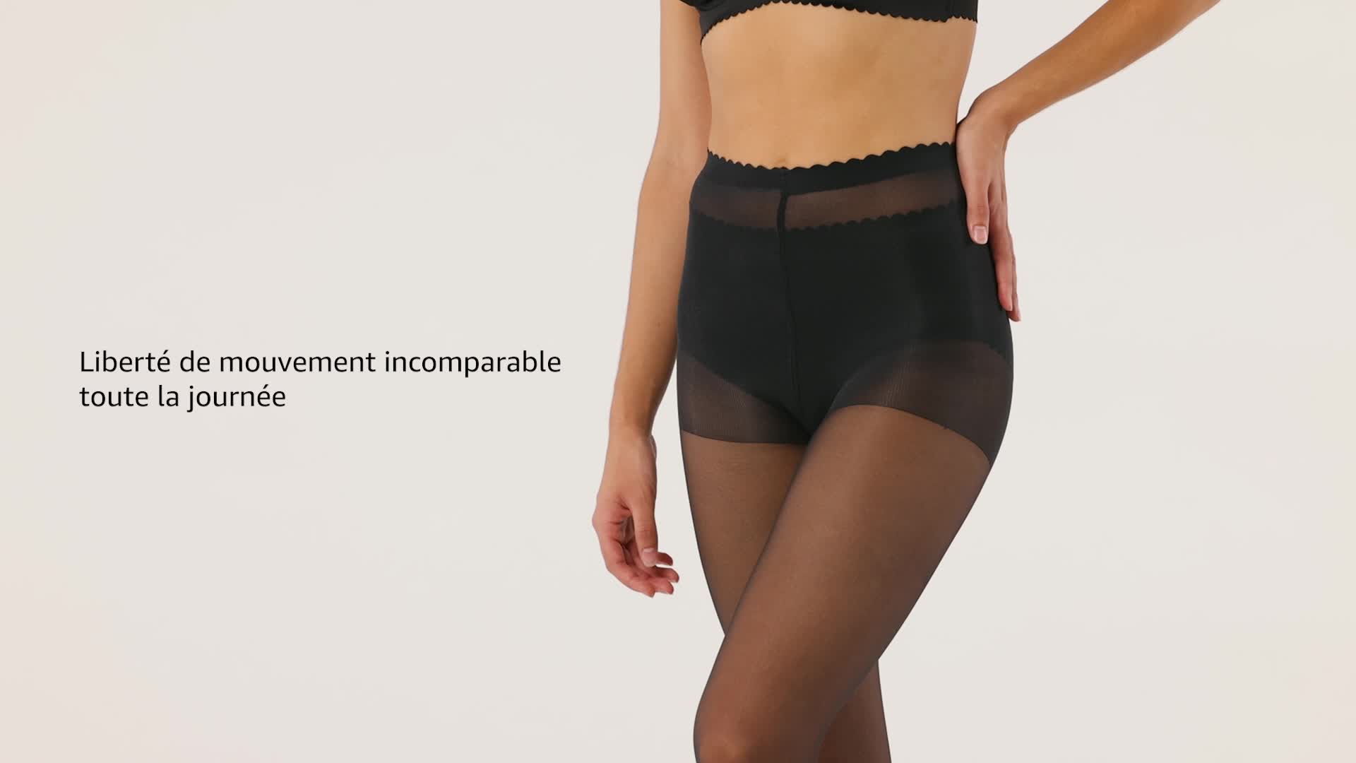 Collant de maintien 280 Den compression graduée forte