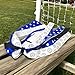 Handmade Softball Hair Pony Bow