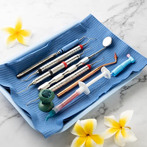 Rainbow-Dental-Bibs-Qty-400-3-Ply-Waterproof-Patient-Bibs-for-Dentist-and-Medical-Trays-Disposable-Napkins-for-Tattoo-Lash-and-Nail-Artists-Arrives-in-Sealed-Packaging