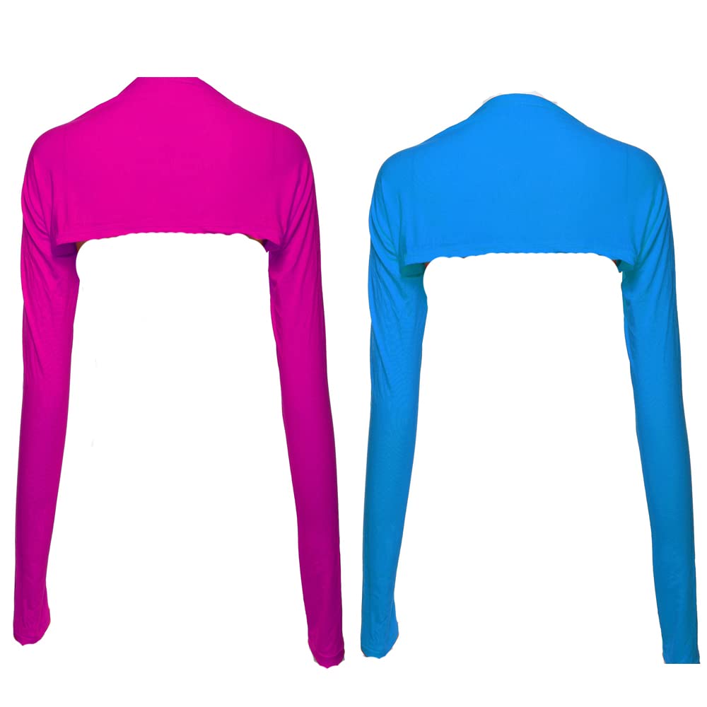 2Pcs Women Anti-UV Cooling Shawl UV Protection Arm Sleeves Sun Protector for Golfing Riding Running