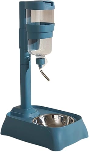 Miniatura 2 de Bebedero automático de agua para mascotas, dispensador de agua de pie para mascotas, fuente de bebidas portátil, cuenco para cachorros, hámsters,