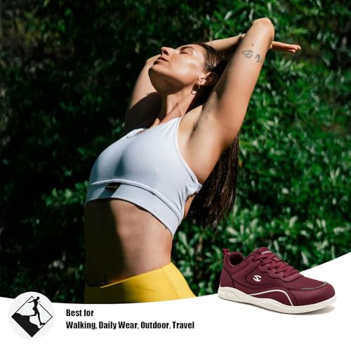 Image of HOBIBEAR Womens Barefoot Shoes | Wide Toe Box | Comfortable Outdoor Sneaker
