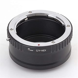 Pixco Lens Adapter Suit for Contax CY Lens to Sony E Mount NEX Camera A5100 A6000 A5000 A3000 NEX-5T NEX-3N NEX-6 NEX-5R NEX-F3 NEX-C3 NEX-3 NEX-5 A7 A7s A7R NEX-VG900 NEX-VG30 (Contax-NEX)