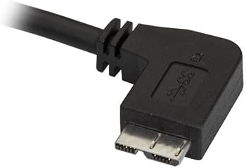 Amazon.co.jp: StarTech.com L型左向きMicro USB 3.0 スリム