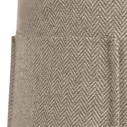 Mens Suit Vest Waistcoat Tweed Retro V Neck Herringbone Tweed Suit Vest Wool Blend Casual Prom Waistcoat4