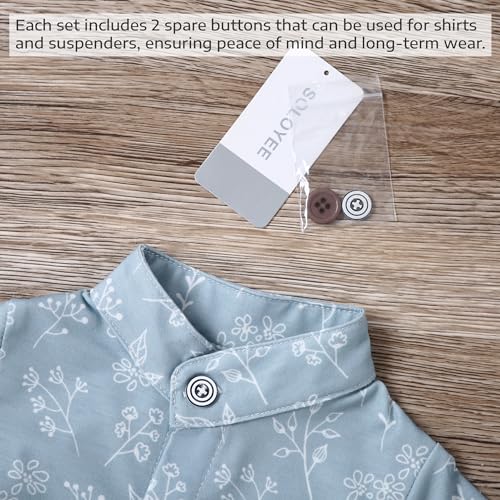 Baby Boy Clothes Suits 3-24M Infant Gentleman Wedding Outfits, Short Sleeve Shirt + Bowtie + Suspender Shorts Set2