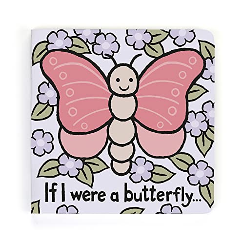 Image of Jellycat If I were a Butterfly: A Touch and Feel Board Book Children's Book - Baby Gift