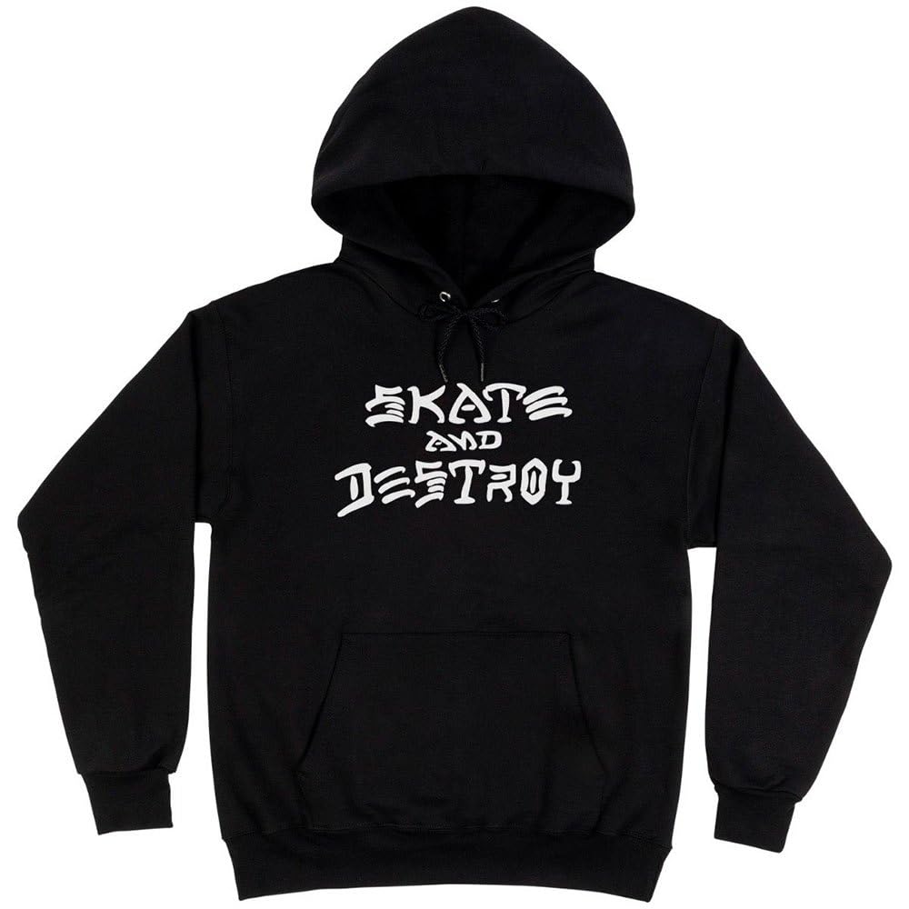 DESTROY HOODIE - SKATE - BLACK BY THRASHER