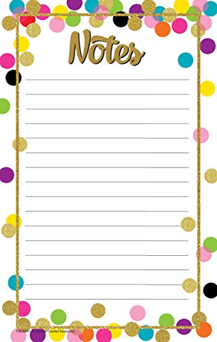 Image of Teacher Created Resources Confetti Notepad (TCR8893)
