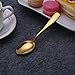 Gold Cake Serving Set, Berglander Stainless Steel Titanium Gold Plating Cake Server, Cake Fork, Dessert Spoon For Birthday, Wedding, Gift for Birthday, Gift Wedding and Parties Pack of 13pcs