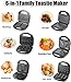 6-in-1 Multifunctional Sandwich Maker – Waffle Iron, Contact Grill & More | Fits All Toast Sizes, Easy to Clean
