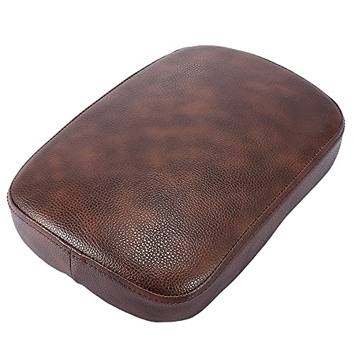Siège passager moto ventouses marron pour balades confortables en duo