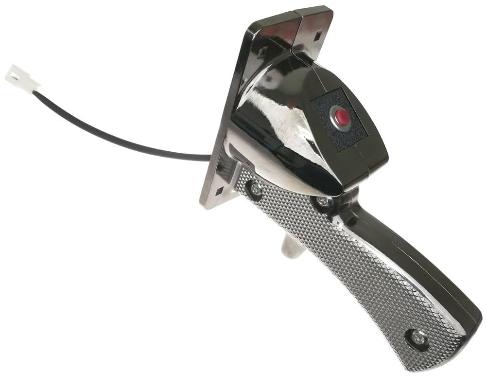 Williams Fish Tales Pinball Fishing Reel Handle Assembly, Complete, Black Nickel Plated, A-15130