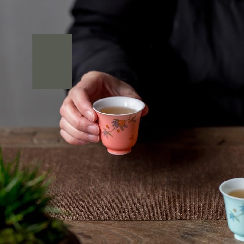 Filiżanki Matcha Chiński kubek do herbaty Kubek gospodarza Ręcznie robiony kubek do herbaty Ceramiczny Kung Fu Herbata Osobisty Kubek do herbaty Gościnności Zestaw do herbaty Filiżanka do herbaty (A)
