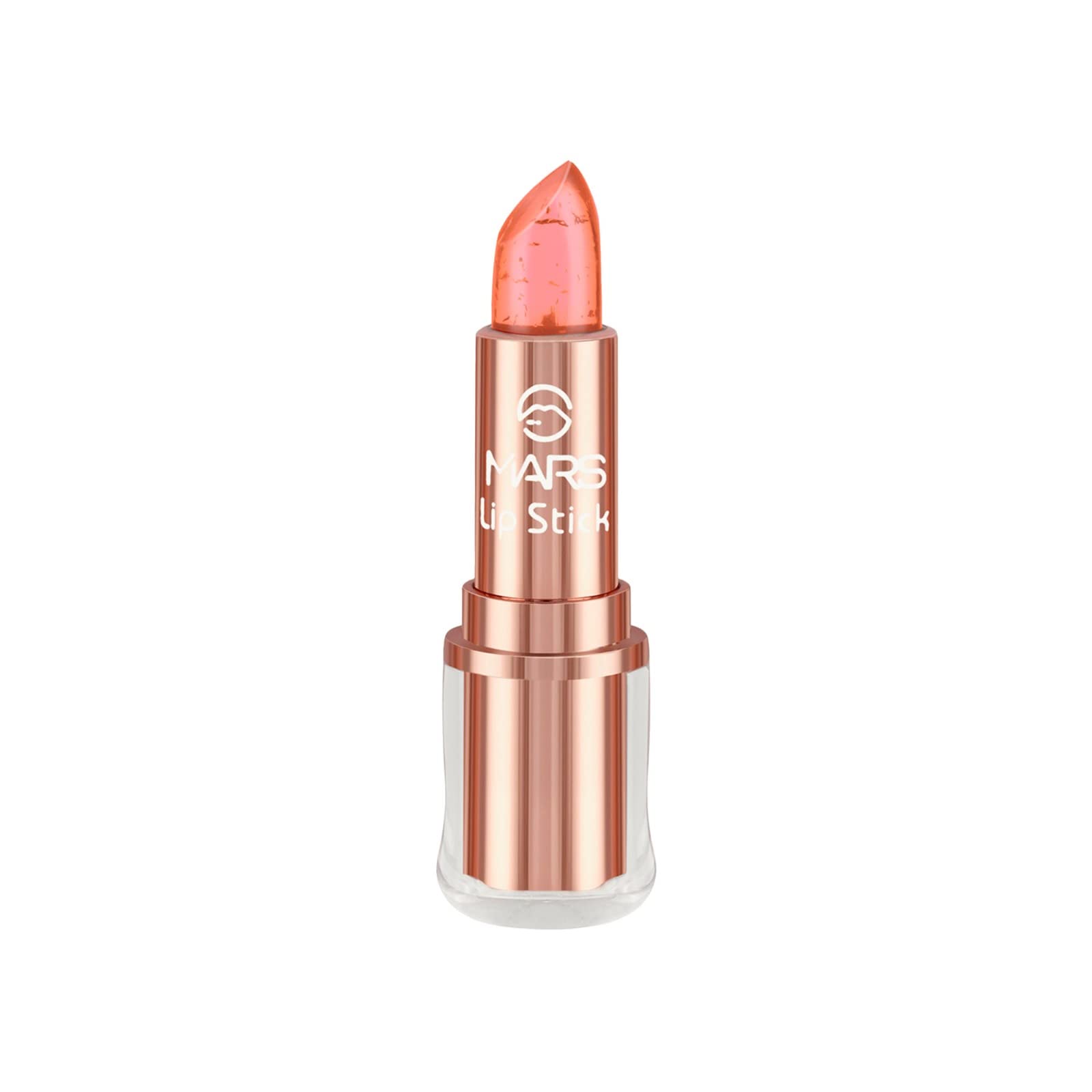MARS Colour Changing Tinted Balm Glossy Lipstick | Hydrating & Moisturising Lip Balm For Women (3.6 G) (01-Peach)