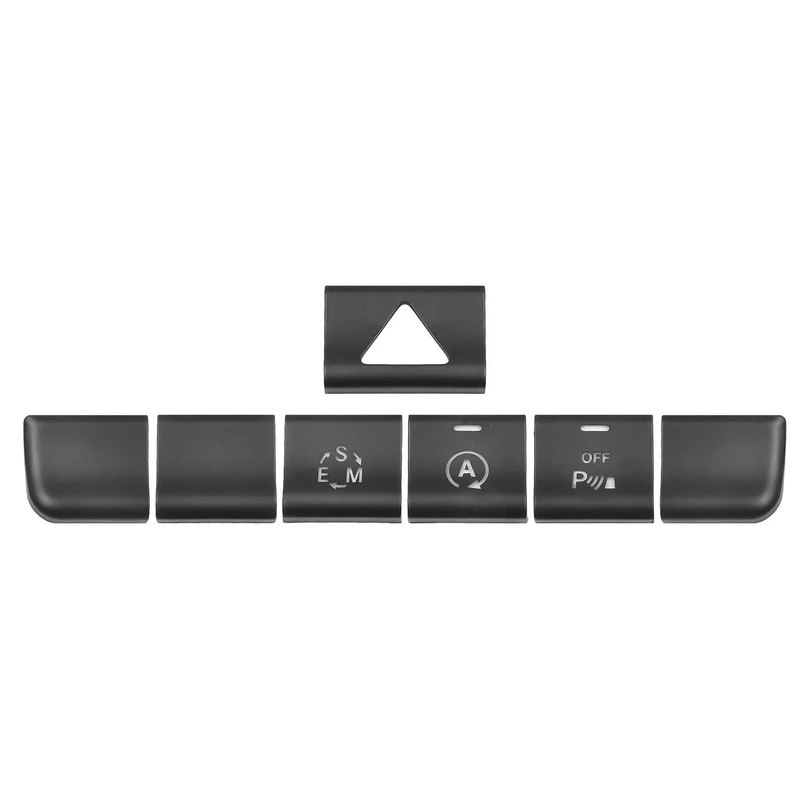 Bouton de Voiture GLA X156 usé : Solution Autocollant de Garniture Console Centrale - 7