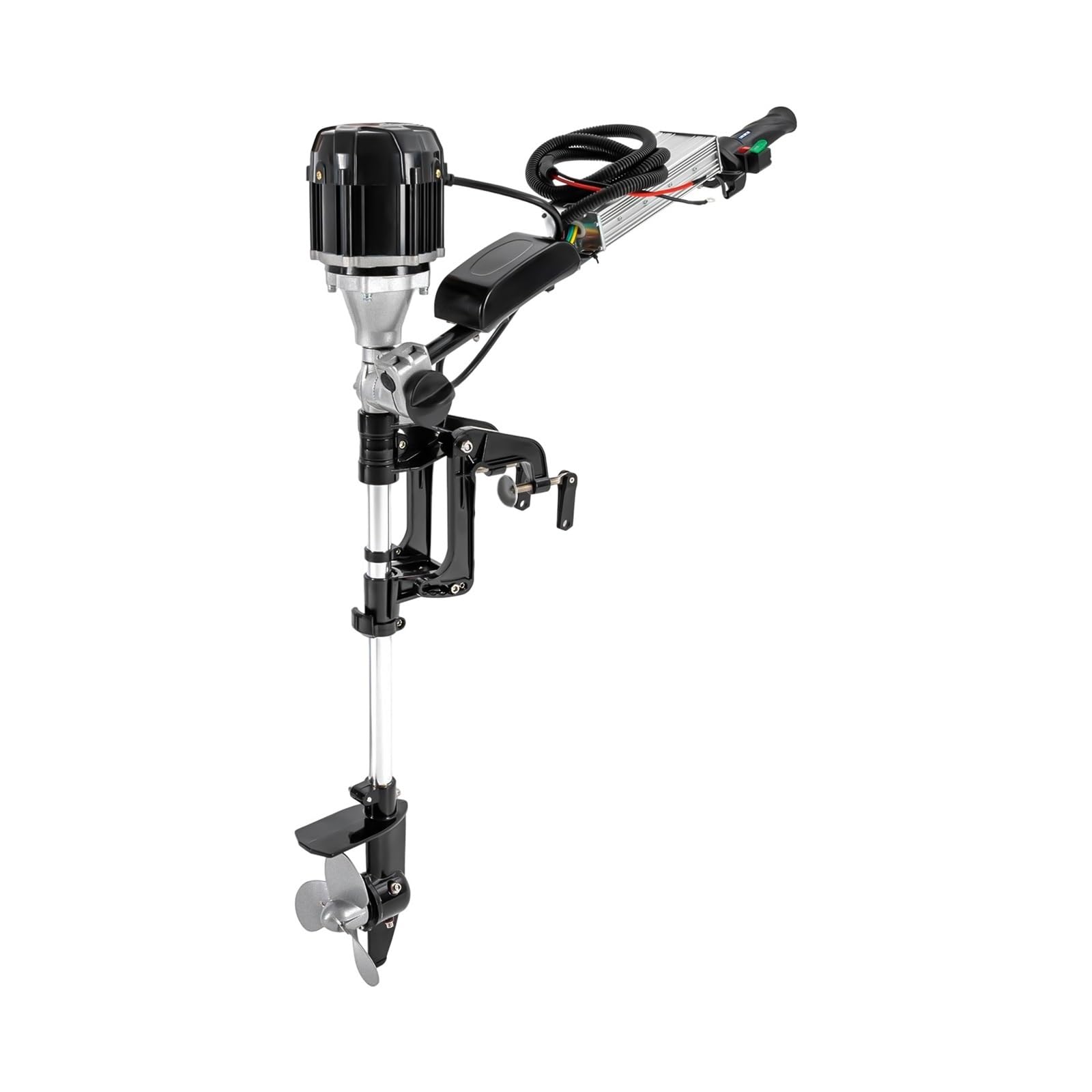 Motore Fuoribordo Elettrico For Barca A 5HP 1000W Avviamento Carrello Marino Elica Senza Spazzole Potente Spinta