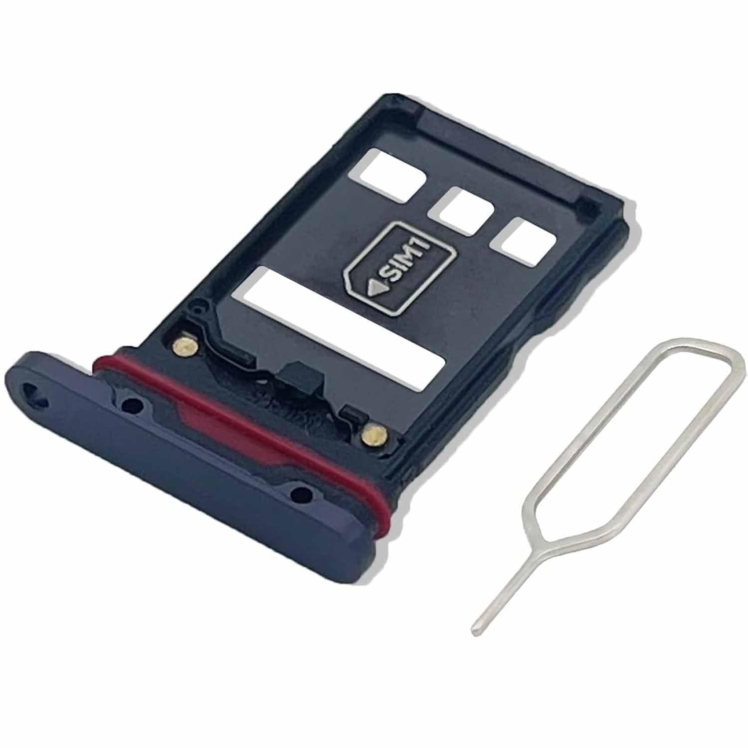 Vassoio Carta SIM per Huawei P30 PRO Porta Scheda SIM con Pin della SIM (Nero)
