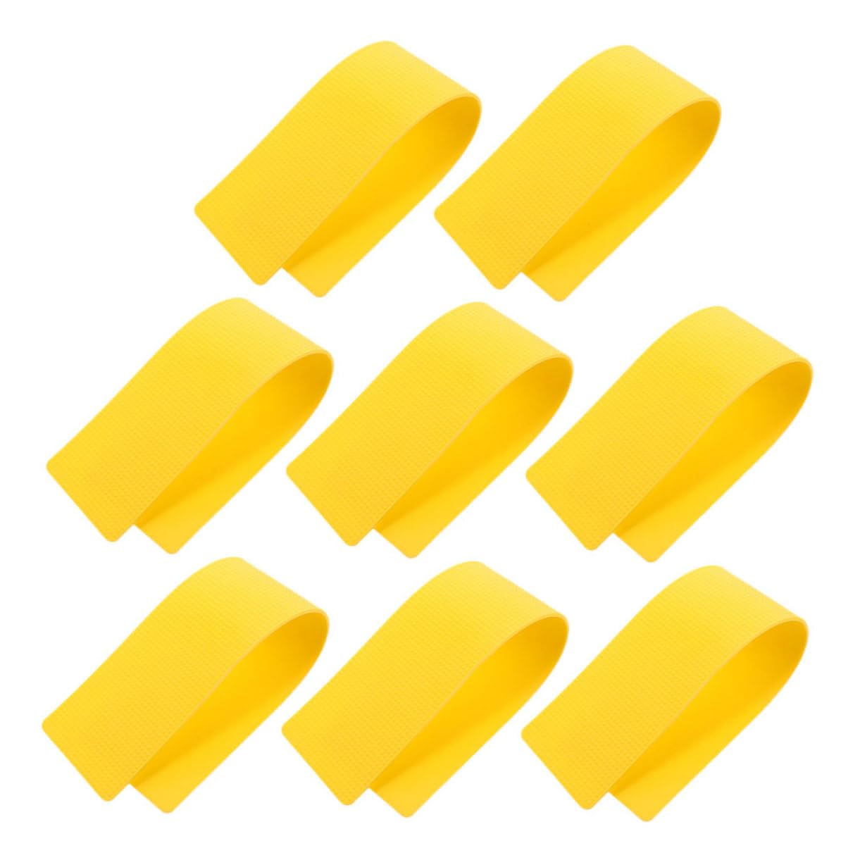 Garneck Sports Training Carpet Markers 8 Pack Basketball Tennis Training Markers Non-Slip Soft Rip-Resistant Design for Multiple Games