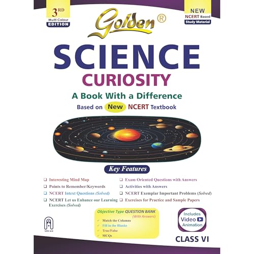 Golden Science Study Material Based on NEW NCERT Curiosity For Cl...