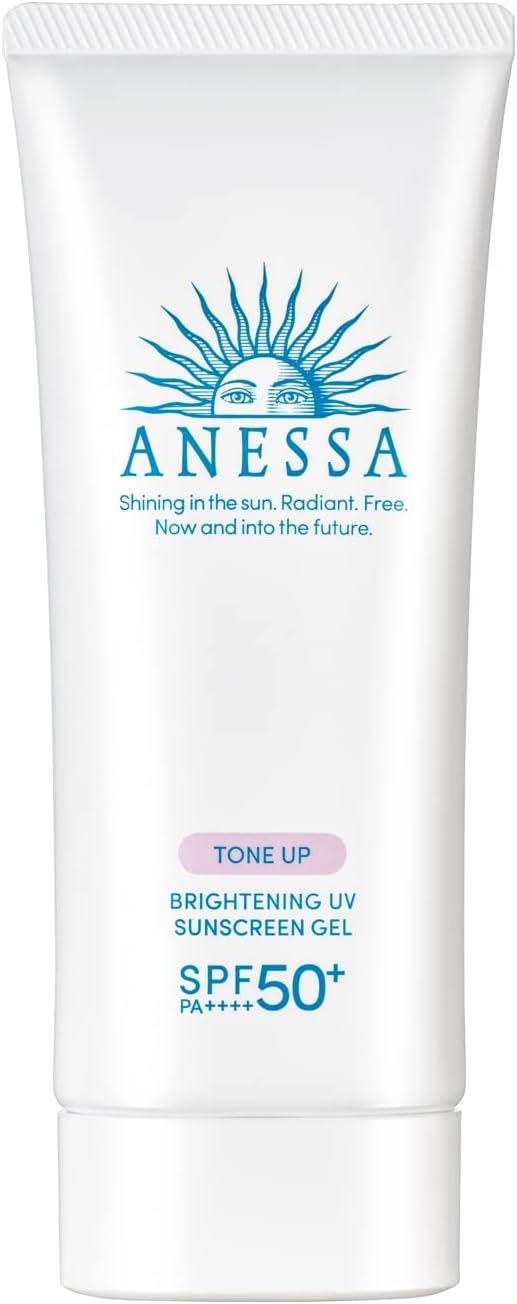 ANESSA 2022 Model Anessa Brightening UV Gel N Sunscreen, UV Fruity Floral Scent, Main Unit, 3.2 oz (90 g)