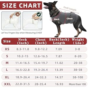 Doganxietyvestskinfriendlythunderjacketfordogsdogcalmingshirtforthunderfireworksvetvisitsandseparationkeeppetcalmwithoutmedicinetrainingantianxietyfordogs Urban Country Home Decor Dog anxiety vest skin friendly thunder jacket for dogs dog calming shirt for thunder fireworks vet visits and separation keep pet calm without medicine training anti anxiety for dogs urban country home decor