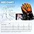 ABXMAS Rechargeable Heated Gloves for Men Women, 7.4V 6400 mAh Electric Battery Powered Gloves, 3 Heating Levels, Waterproof Touch Screen for Motorcycle Snowboarding Cycling Hiking, XL