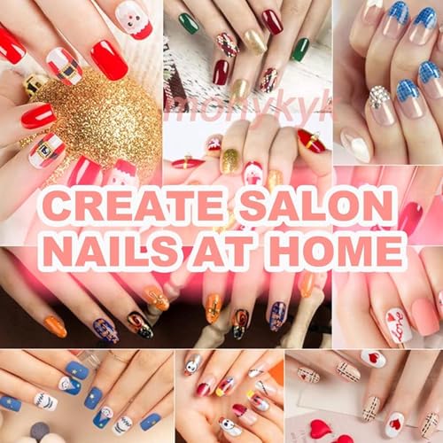 Nail Printer Nail Art Machine, Portable 3D Nails Painting Machine, DIY Nails Printer Control Through Mobile App, 10s Fast Printing, for Beauty & Personal Care (White) - Image 8