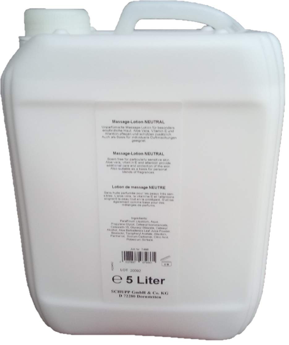 Schupp Lotion de massage neutre 5 l (5 l).