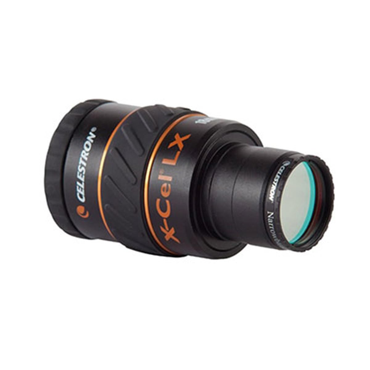 Celestron 93623 Filtro a banda stretta Oxygen III 1,25" Isola le linee di ossigeno emesse da pianeti/nebulose a emissioni, elimina gli aloni non naturali colorati intorno alle stelle luminose, Nero