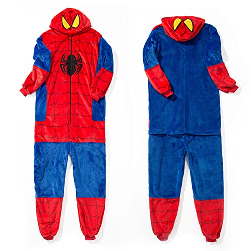 DreamJing Adult Onesie Pajamas Spider Cosplay Anime Christmas Sleepwear Jumpsuit Costume Women Men Superhero Cosplay World Book Day Costume - Image 2