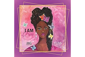 I Am By GBaby African American Women 2021 Wall Calendar