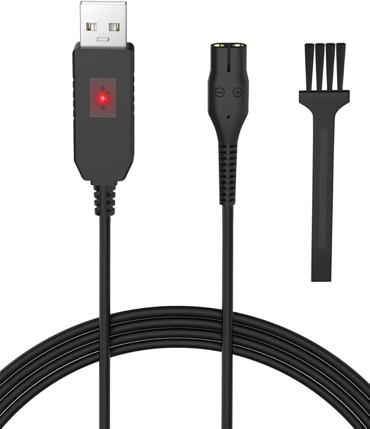 for Philips One Blade Charger Cable, Oneblade QP2520 A00390 USB Shaver Charging Cord Fit for