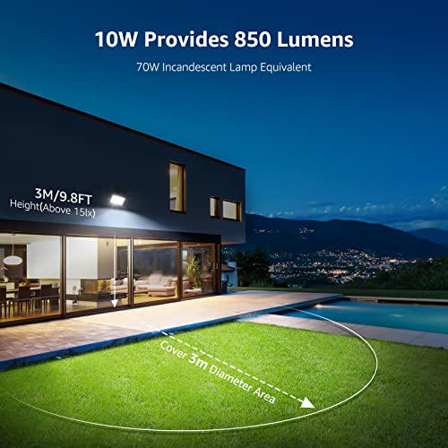 Lepro-Faretto-LED-da-Esterno-10W-850-lumen-Faro-LED-Esterno-Bianco-Diurno-5000K-Proiettore-da-Esterno-Impermeabile-IP65-Luce-di-Sicurezza-per-Giardino-Corridoio-Illuminazione-Interna-ed-Esterna