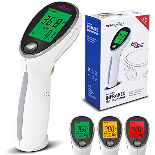Thermomètre polyvalent PR-960 blanc capteur haute précision de température