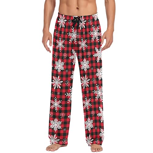 Funny Pajama Pants Mens Lounge Pants Super Soft Men Pajama Bottoms with Pockets Drawstring