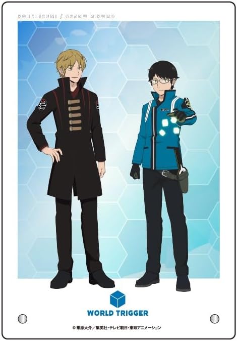 Overglad WTT-034 World Trigger Acrylic Panel Voluntary Training Ver. Sumiharu Inukai & Rokuro Wakamura
