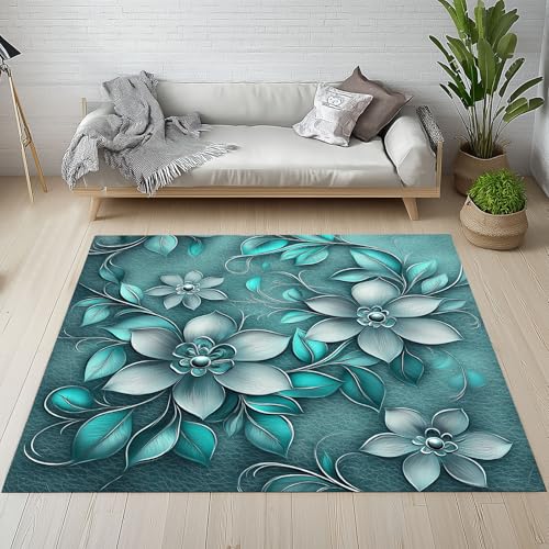 Tapis lavable en machine 140x200 antidérapant et doux