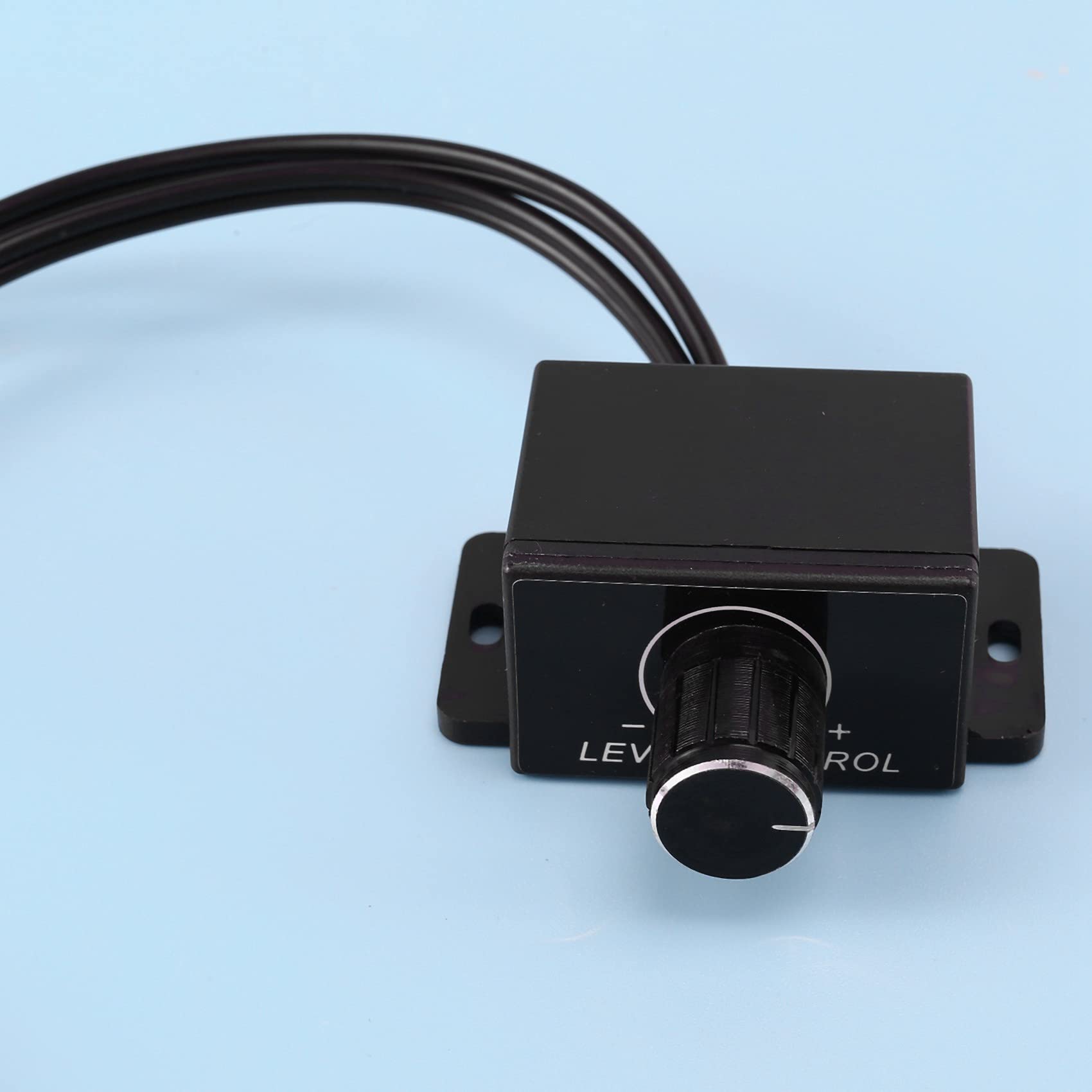 Burden Voiture Audio Amplificateur Basse Niveau de Gain Bouton de Controle du Volume LC-1 Noir