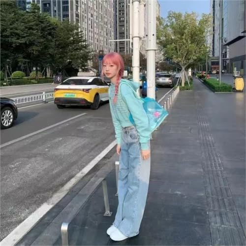 Bolso hombro concha de estructura transparente y resistente para viaje 4