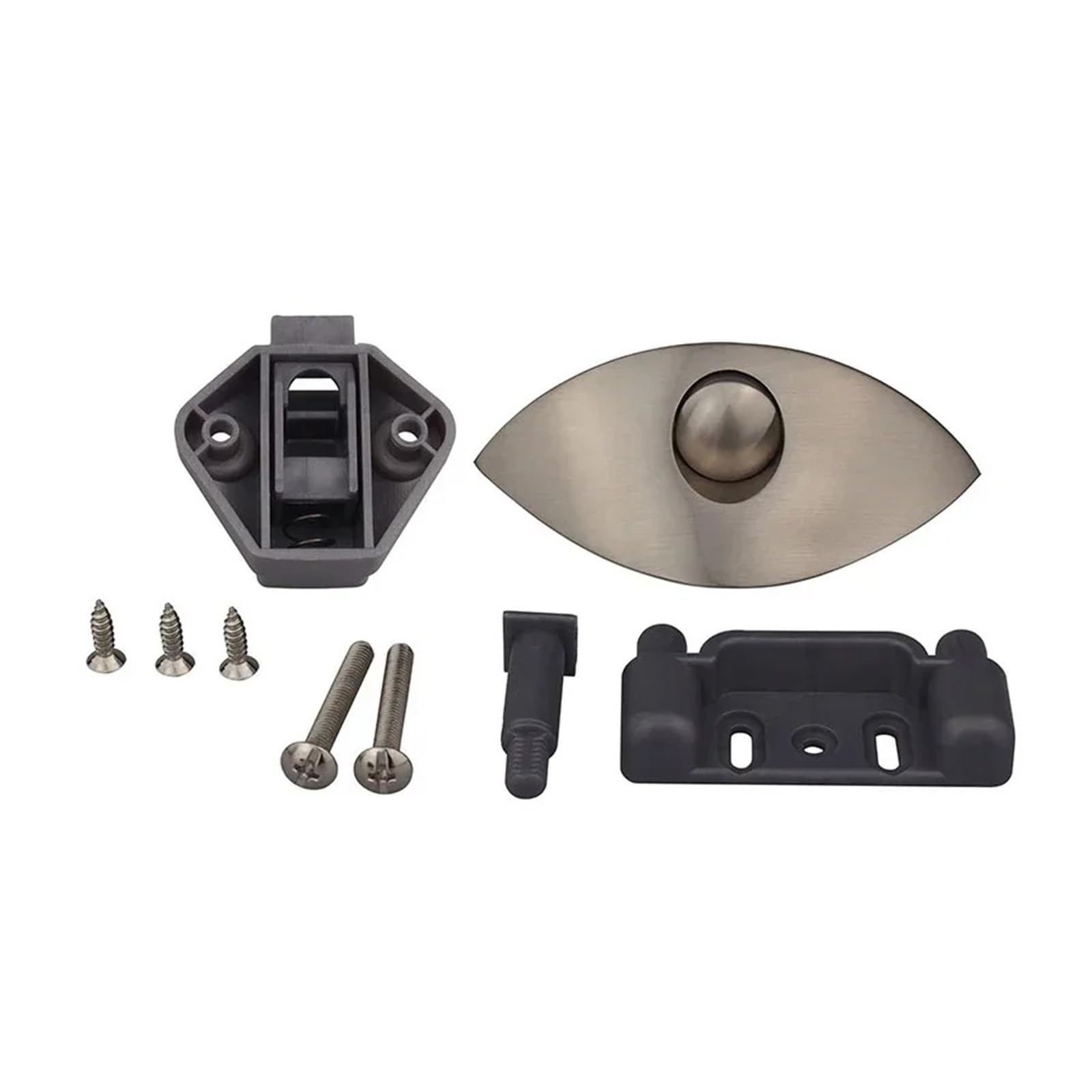 Push Locks Push Zatrzask Łapacz do szuflady szafki łodzi RV przyczepa kempingowa szafka na sprzęt meblowy ZS06 1 szt. (CH)