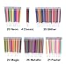 130 Colors Gel Pen Refills - Glitter Metallic Pastel Fluorescence Neon, Pen Ink Refills for Adult Coloring Books, Scrapbooking, Drawing