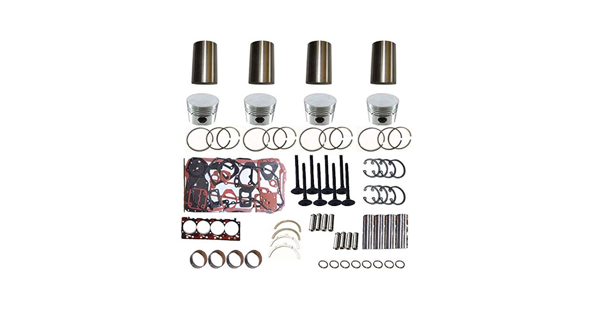 Rebuild Kit For Isuzu 4JB1 Engine Mustang Bobcat 843 853