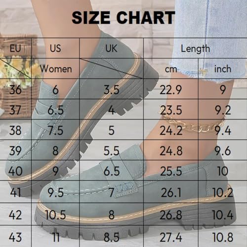 Orthoture-Orthopedic Platform Loafers, Orthoture Womens Shoes, Retro Lug Sole Slip On Loafers Casual Fashion Comfort(Beige,US 7.5)3